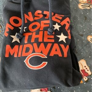 Chicago Bears monsters of the midway pull over hoodie.